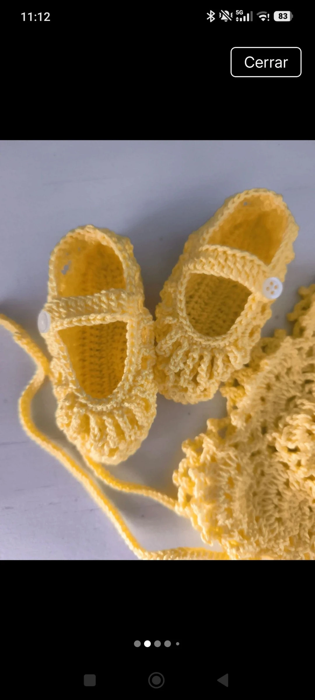 Yellow hood and booties – photo 2